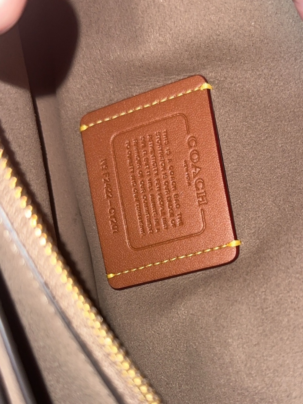 Coach Tabby Crossbody Bag (Taupe) - Picture 7 of 7